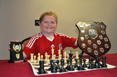 Irish Junior Chess Champion Under 8 - Alex Mulligan