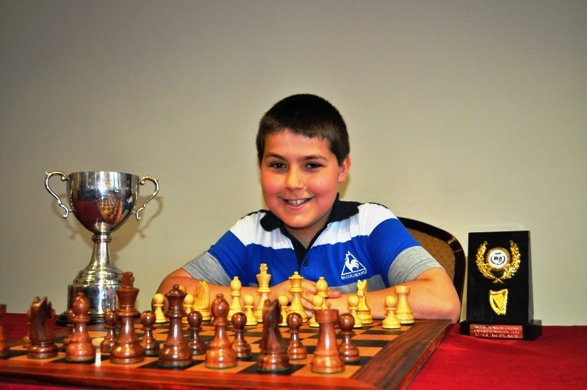 Irish Chess Champion Under 14 - Eoin Minnock
