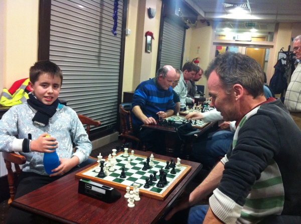 Alex Goss (left) and Andrew Peters of Elm Mount