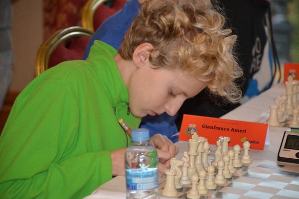 Gianfranco Ameri at the Irish Junior Championships