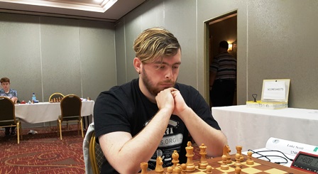 Luke Scott, at the Irish Championship