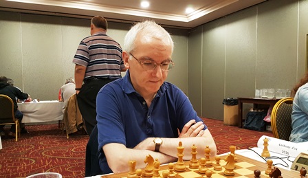 Anthony Fox, at the Irish Championship