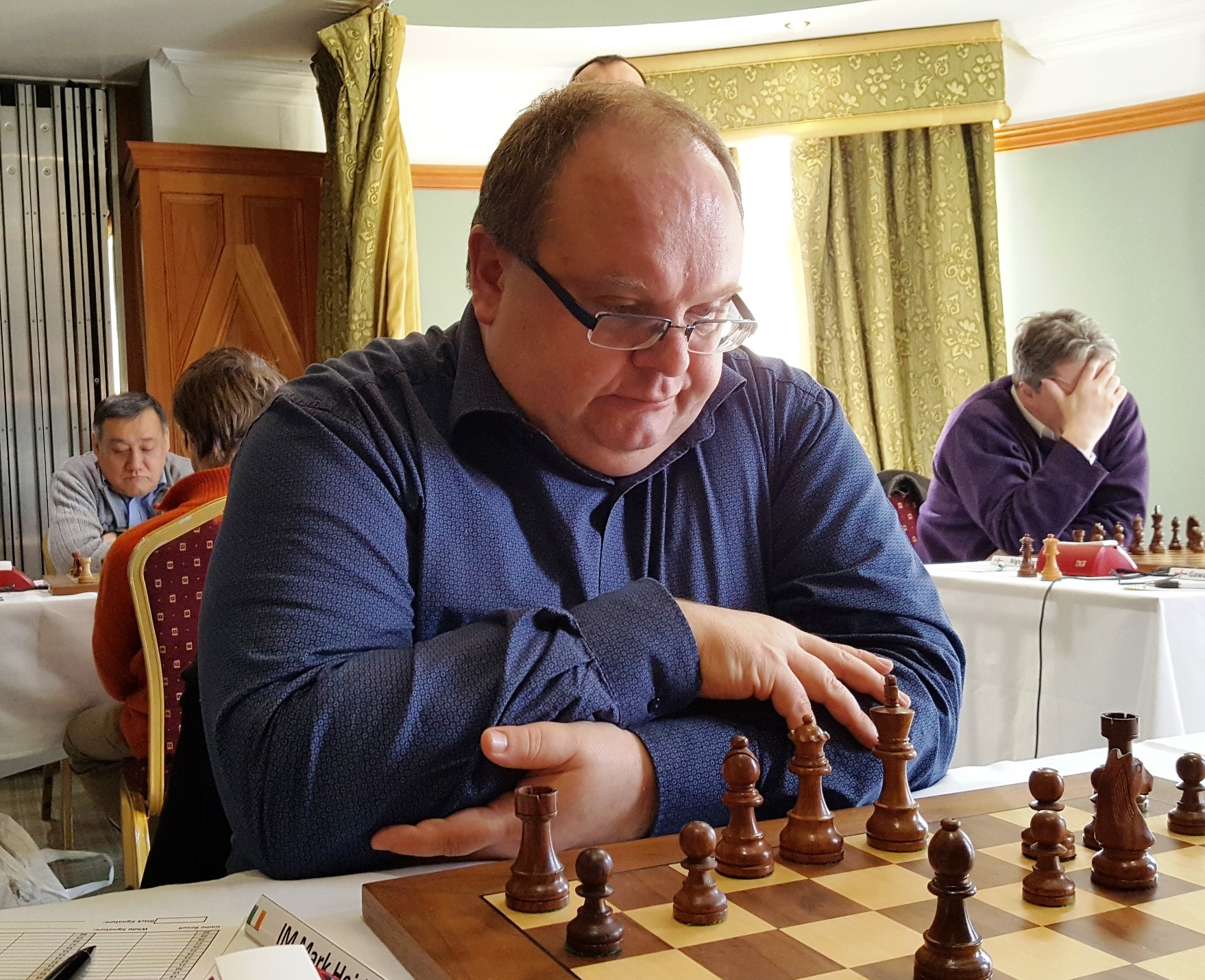 Mark Heidenfeld at the Bunratty Masters