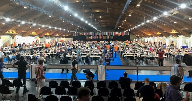 EYCC 2018 - Day 1 Playing Hall
