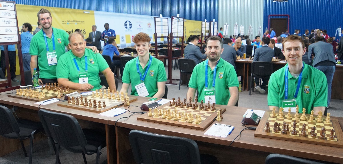 Batumi Olympiad 2018: Irish Open Team