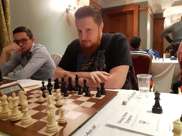 Simon Williams AKA "The Ginger GM" at the Bunratty Masters