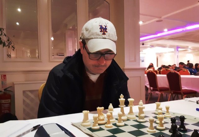 Kevin Grogan, our US visitor at the Bunratty Chess Festival