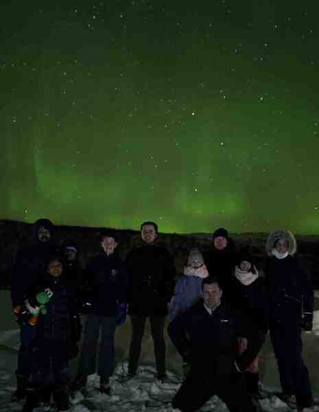 ICU Green Northern Lights