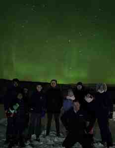 ICU Green Northern Lights