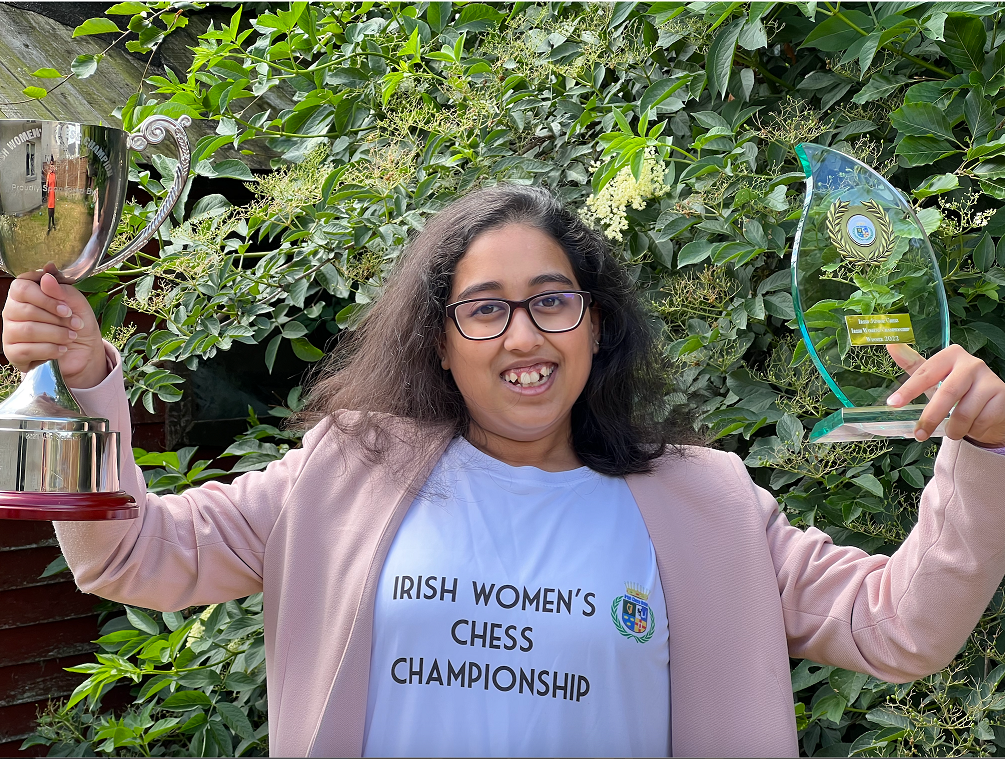 Irish Womens Champion 2022: Trisha Kanyamarala