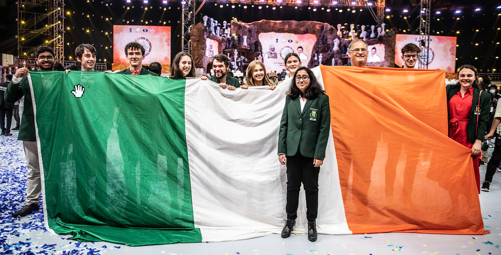 Ireland @ Olympiad 2022 Opening Cenemony