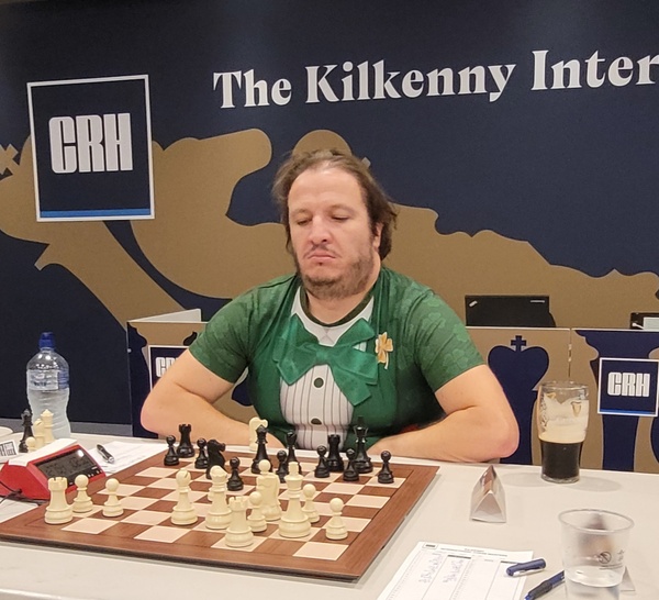 Jean Noel Riff GM at the Kilkenny Masters