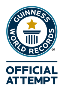 Guinness World Records Logo for FIDE 100 Record Attempt in Drogheda (Portrait)