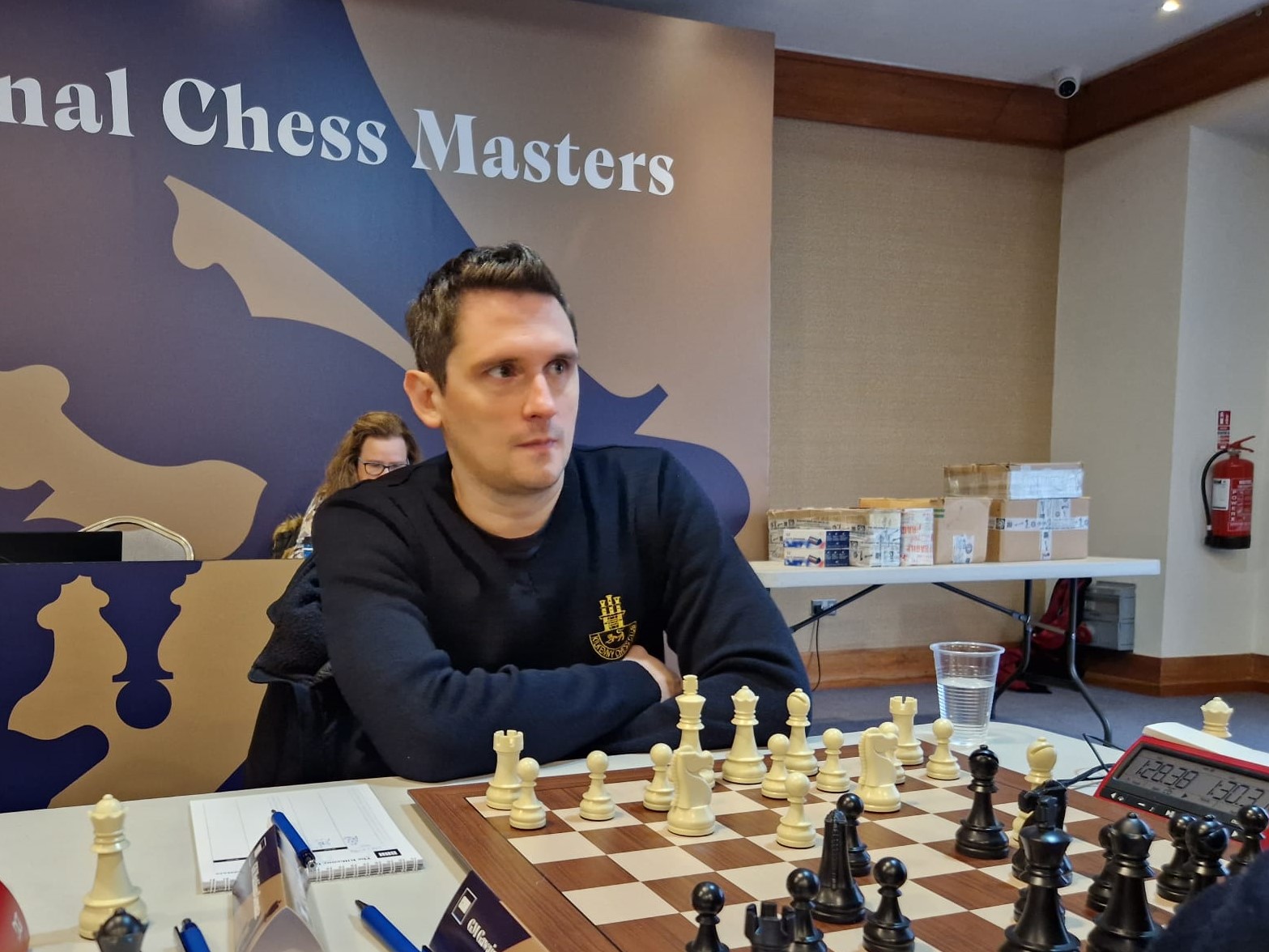 Matthieu Cornette at the CRH Kilkenny Masters