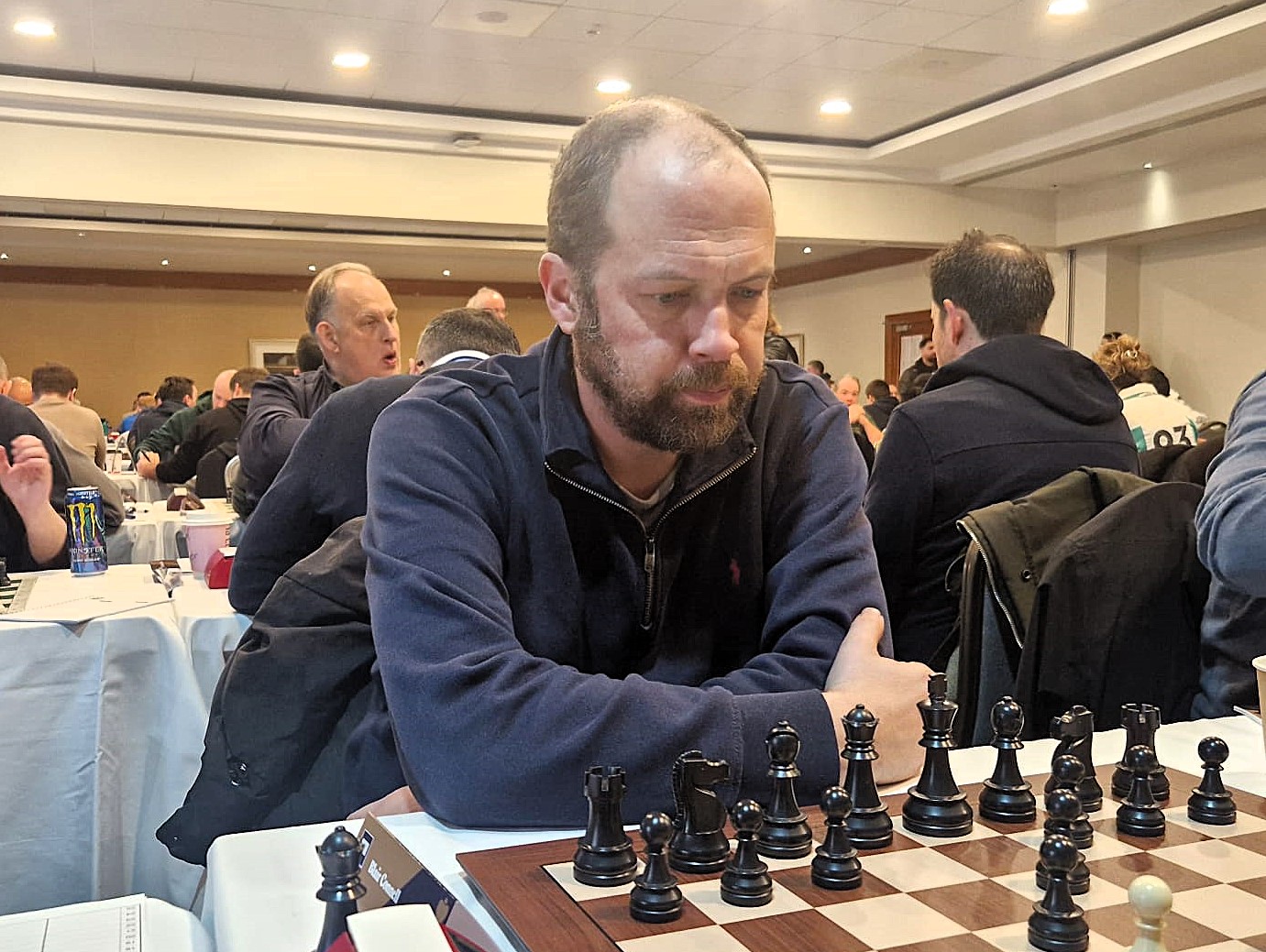 Blair Connell, England, at the Kilkenny Masters