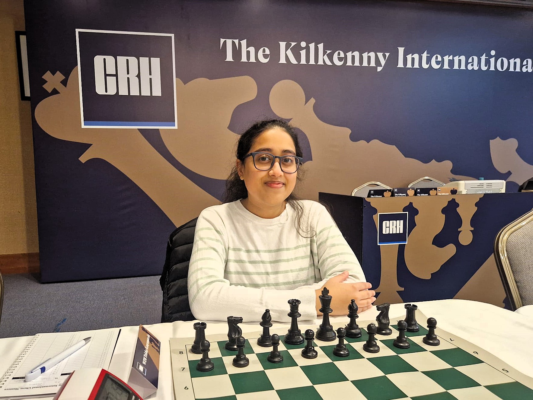 Trisha Kanyamarala WIM at the Kilkenny Masters