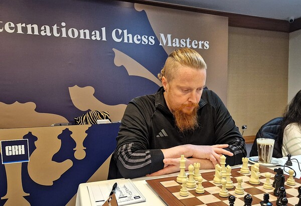 The Ginger GM at his first Kilkenny Masters