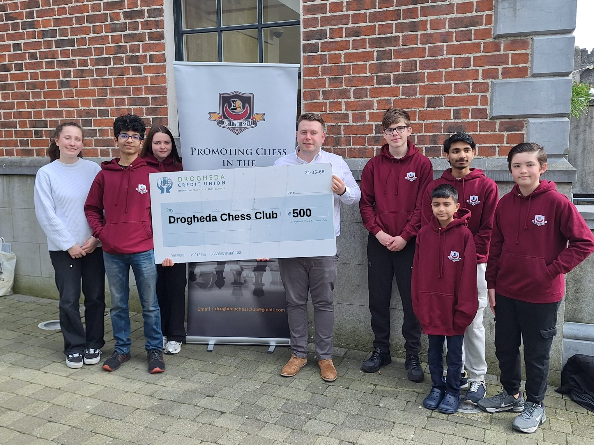Drogheda Credit Union sponsors The Drogheda Chess Congress 2026